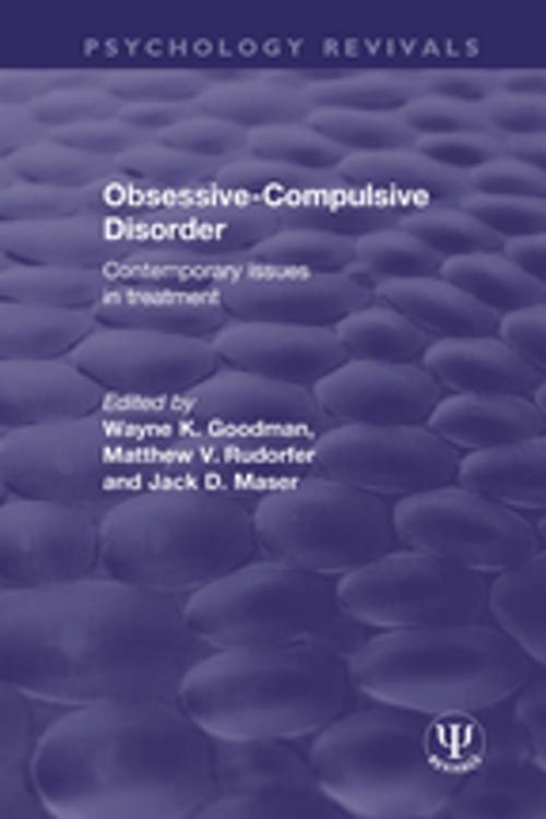 Cover of the book Obsessive-Compulsive Disorder by , Taylor and Francis