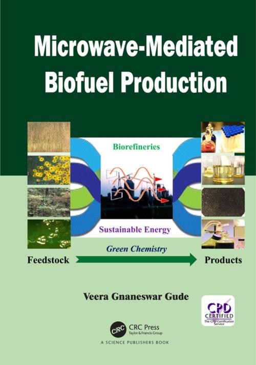 Cover of the book Microwave-Mediated Biofuel Production by Veera G. Gude, CRC Press