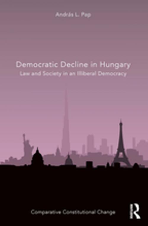 Cover of the book Democratic Decline in Hungary by András L. Pap, Taylor and Francis