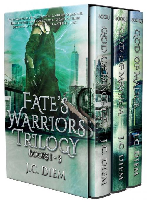 Cover of the book Fate's Warriors Trilogy: Bundle: Books 1 - 3 by J.C. Diem, Seize The Night Agency