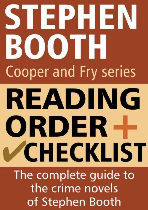 Cover of the book Stephen Booth Reading Order and Checklist by Crime LineUp, Crime LineUp