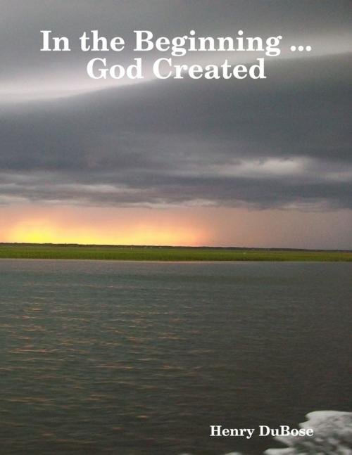 Cover of the book In the Beginning ... God Created by Henry DuBose, Lulu.com