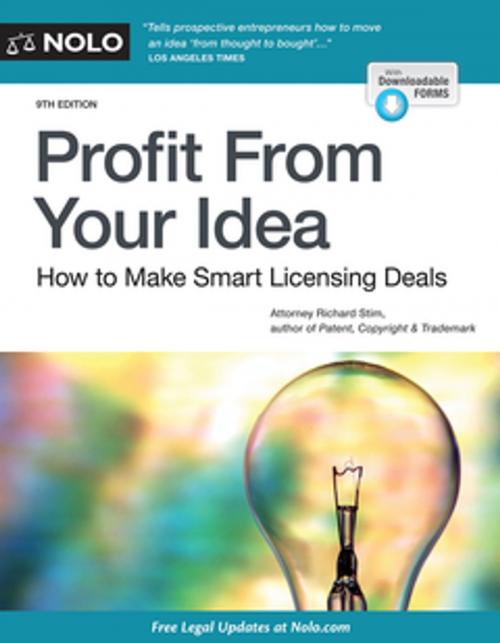 Cover of the book Profit From Your Idea by Richard Stim, Attorney, NOLO