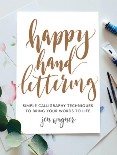 Cover of the book Happy Hand Lettering by Jen Wagner, F+W Media