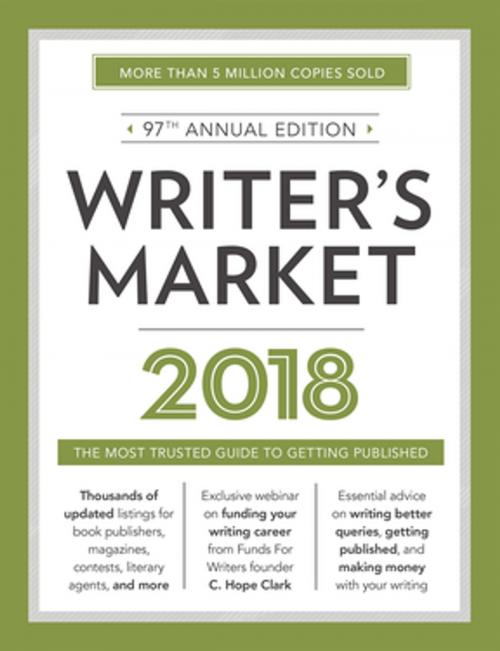 Cover of the book Writer's Market 2018 by , F+W Media