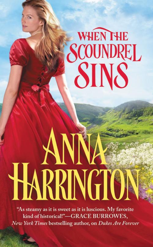 Cover of the book When the Scoundrel Sins by Anna Harrington, Grand Central Publishing
