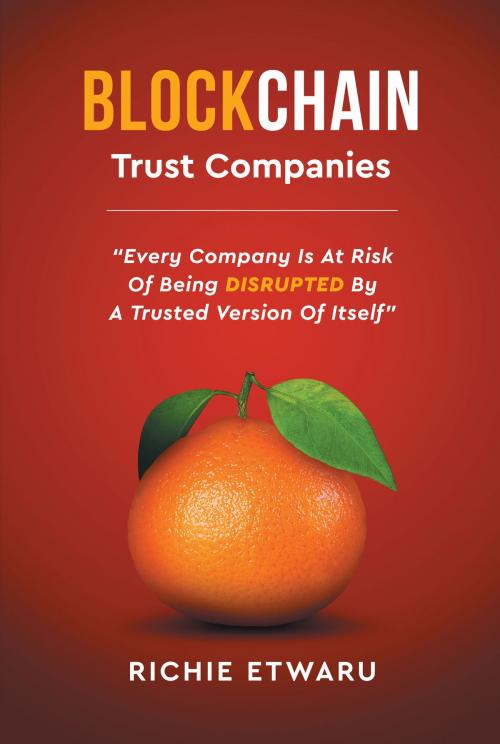 Cover of the book Blockchain: Trust Companies: Every Company Is at Risk of Being Disrupted by a Trusted Version of Itself by Richie Etwaru, Dog Ear Publishing
