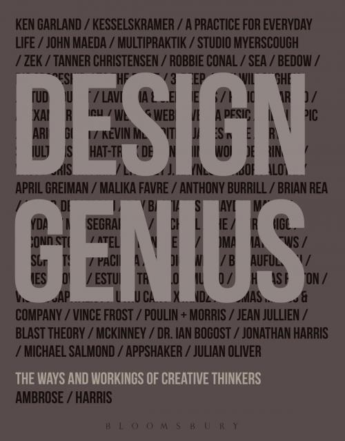 Cover of the book Design Genius by Gavin Ambrose, Bloomsbury Publishing