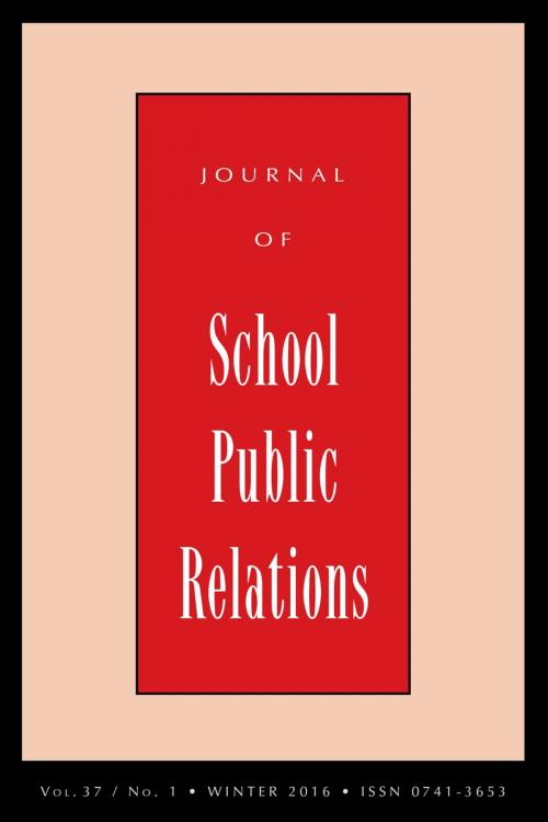 Cover of the book Jspr Vol 37-N1 by Journal of School Public Relations, Rowman & Littlefield Publishers