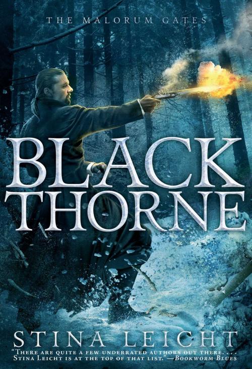 Cover of the book Blackthorne by Stina Leicht, Gallery / Saga Press