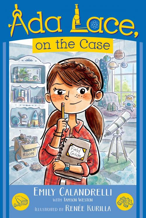 Cover of the book Ada Lace, on the Case by Emily Calandrelli, Simon & Schuster Books for Young Readers