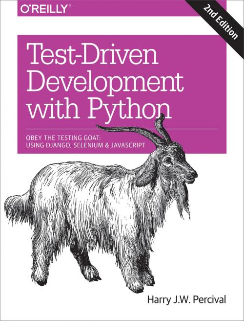 Cover of the book Test-Driven Development with Python by Harry Percival, O'Reilly Media