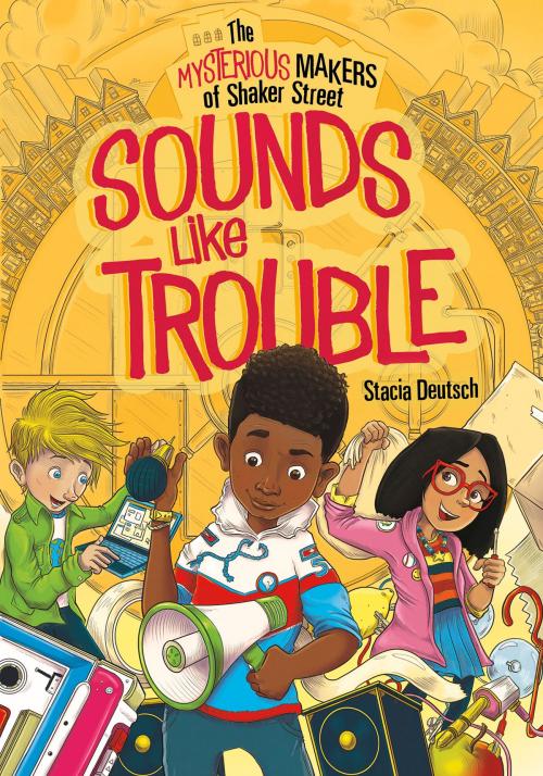 Cover of the book Sounds Like Trouble by Stacia Deutsch, Capstone
