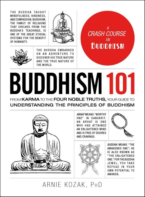 Cover of the book Buddhism 101 by Arnie Kozak, Adams Media