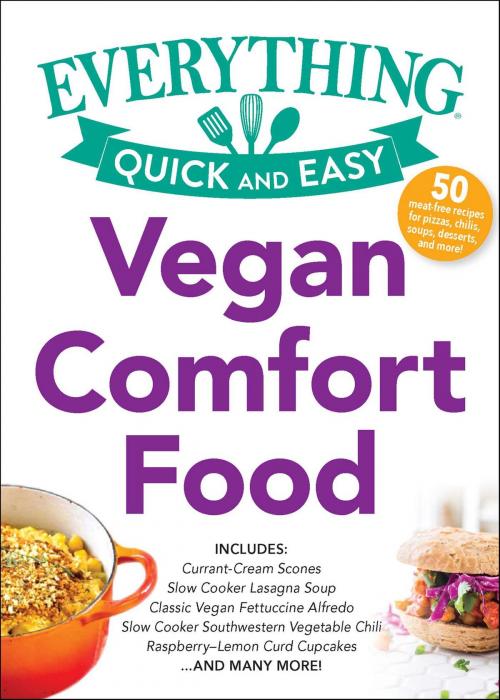 Cover of the book Vegan Comfort Food by Adams Media, Adams Media