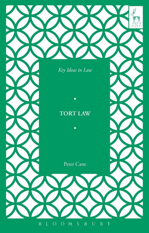 Cover of the book Key Ideas in Tort Law by Professor Peter Cane, Bloomsbury Publishing