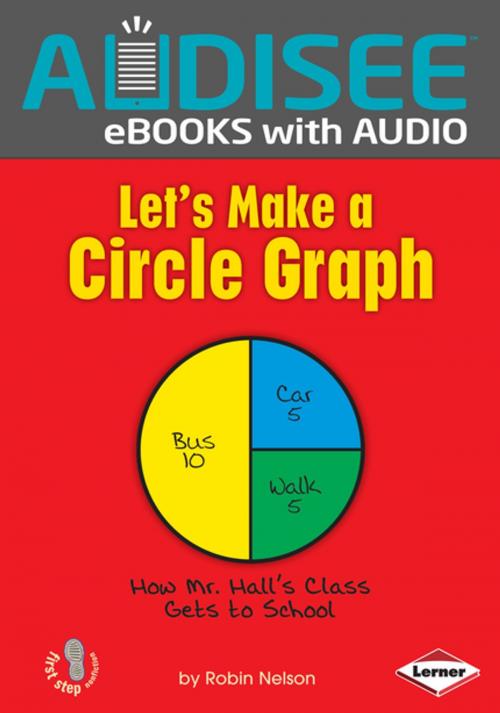 Cover of the book Let's Make a Circle Graph by Robin Nelson, Lerner Publishing Group