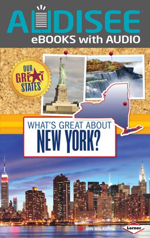 Cover of the book What's Great about New York? by Ann Malaspina, Lerner Publishing Group