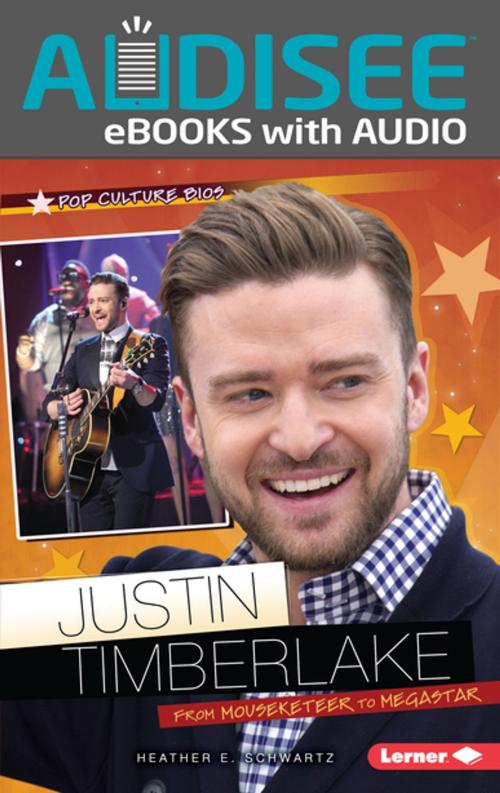 Cover of the book Justin Timberlake by Heather E. Schwartz, Lerner Publishing Group