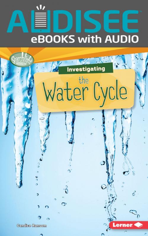 Cover of the book Investigating the Water Cycle by Candice Ransom, Lerner Publishing Group