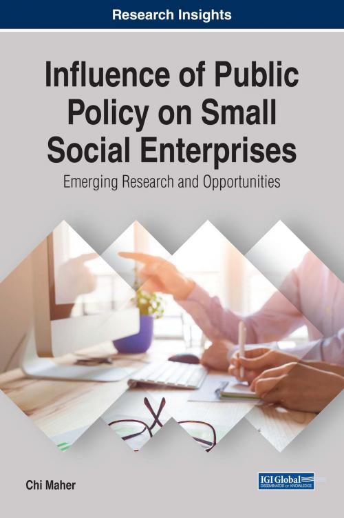 Cover of the book Influence of Public Policy on Small Social Enterprises by Chi Maher, IGI Global