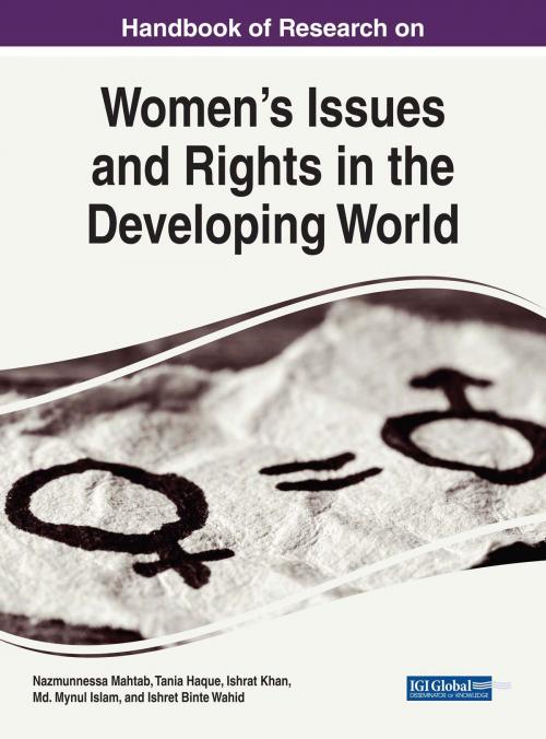 Cover of the book Handbook of Research on Women's Issues and Rights in the Developing World by , IGI Global