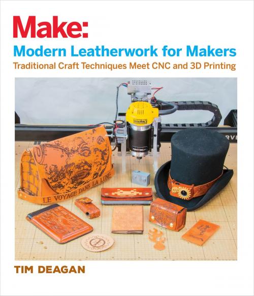 Cover of the book Modern Leatherwork for Makers by Tim Deagan, Maker Media, Inc