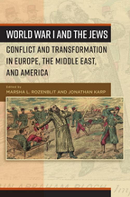 Cover of the book World War I and the Jews by , Berghahn Books