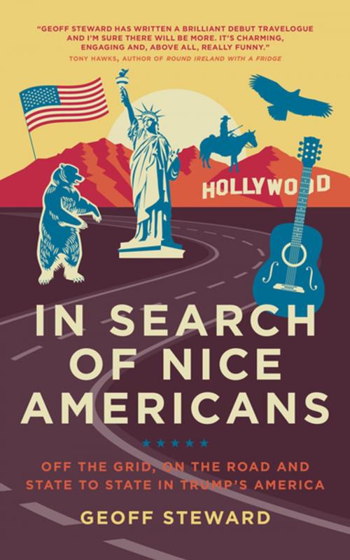 Cover of the book In Search of Nice Americans by Geoff Steward, Biteback Publishing