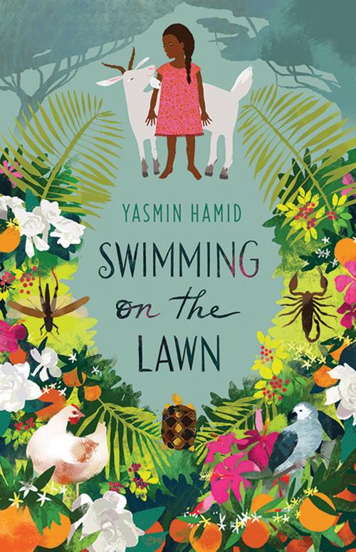 Cover of the book Swimming on the Lawn by Yasmin Hamid, Fremantle Press