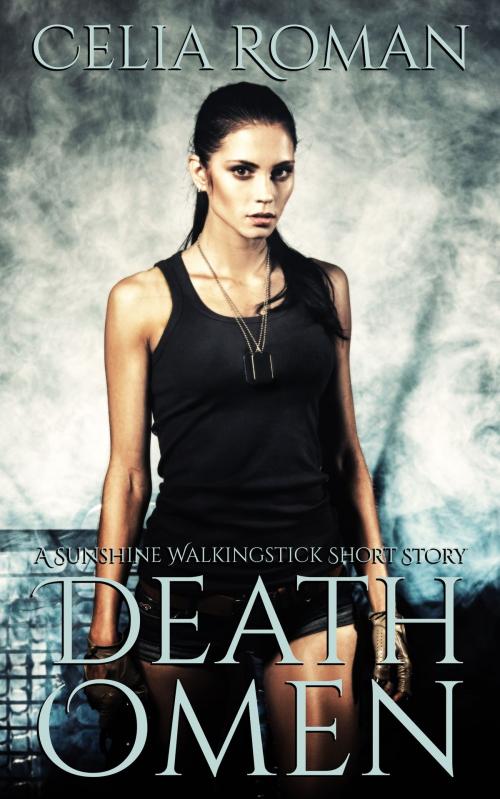 Cover of the book Death Omen by Celia Roman, Bone Diggers Press