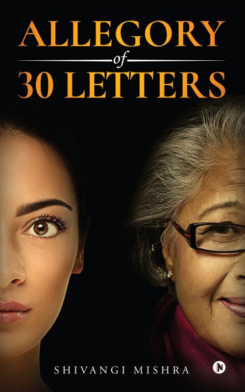 Cover of the book Allegory of 30 letters by Shivangi Mishra, Notion Press