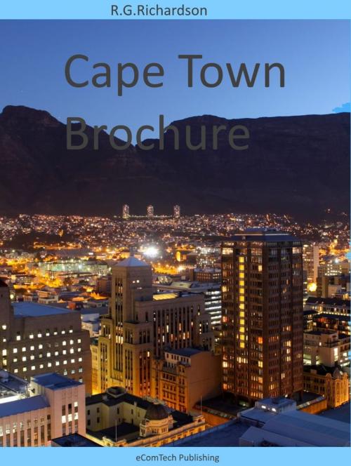 Cover of the book Cape Town Brochure by R.G. Richardson, eComTech Publishing