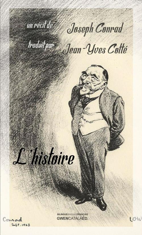 Cover of the book L'histoire by Joseph Conrad, Gwen Catalá Éditeur
