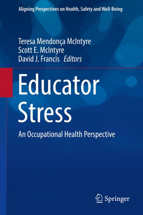 Cover of the book Educator Stress by , Springer International Publishing
