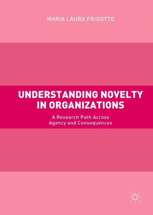 Cover of the book Understanding Novelty in Organizations by Maria Laura Frigotto, Springer International Publishing