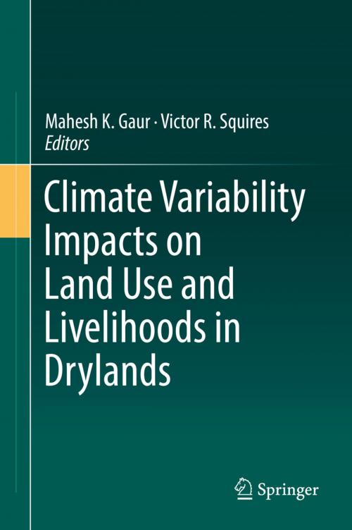 Cover of the book Climate Variability Impacts on Land Use and Livelihoods in Drylands by , Springer International Publishing