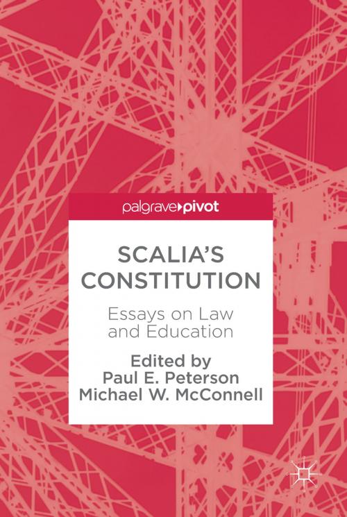 Cover of the book Scalia’s Constitution by , Springer International Publishing