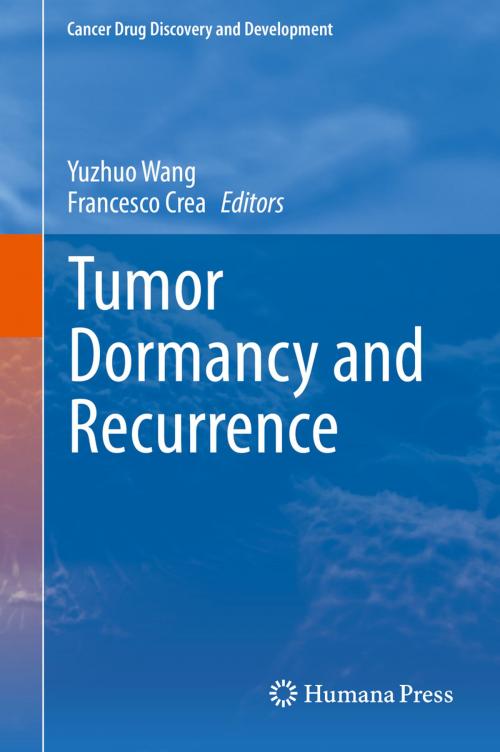 Cover of the book Tumor Dormancy and Recurrence by , Springer International Publishing