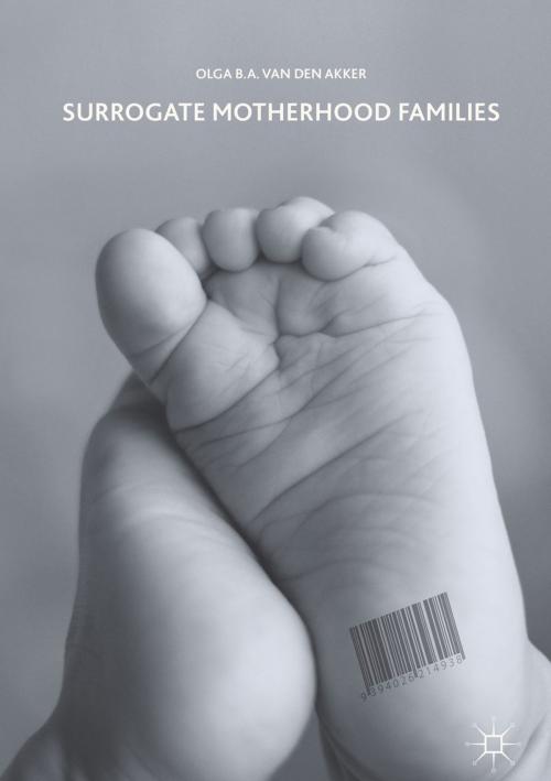 Cover of the book Surrogate Motherhood Families by Olga B.A. van den Akker, Springer International Publishing