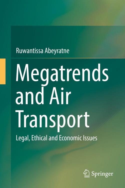Cover of the book Megatrends and Air Transport by Ruwantissa Abeyratne, Springer International Publishing