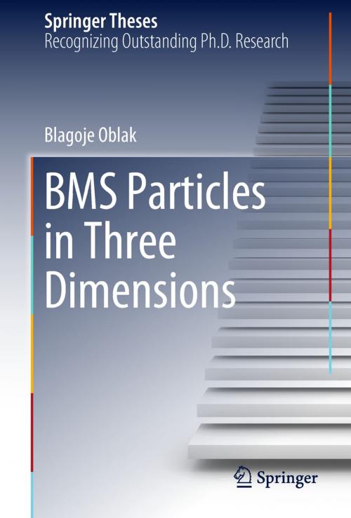 Cover of the book BMS Particles in Three Dimensions by Blagoje Oblak, Springer International Publishing
