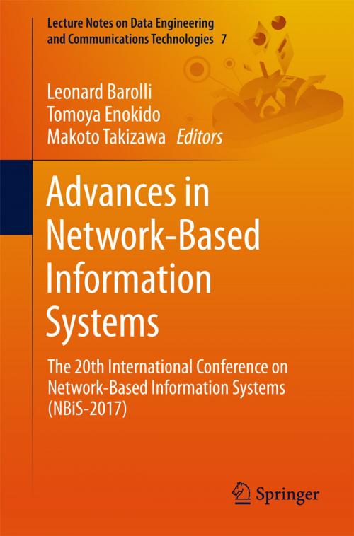 Cover of the book Advances in Network-Based Information Systems by , Springer International Publishing