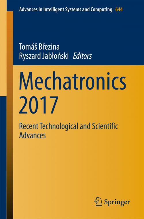 Cover of the book Mechatronics 2017 by , Springer International Publishing