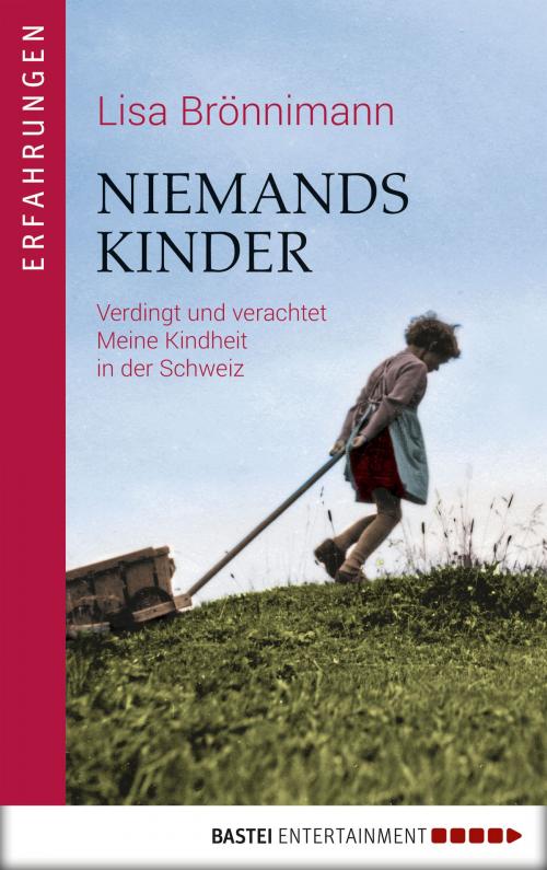 Cover of the book Niemandskinder by Lisa Brönnimann, Bastei Entertainment
