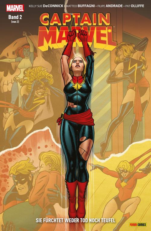 Cover of the book Captain Marvel - Sie fürchtet weder Tod noch Teufel Teil 2 (von 2) by Kelly Sue DeConnick, Marvel bei Panini Comics