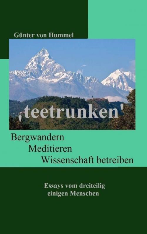 Cover of the book 'teetrunken' by Günter von Hummel, Books on Demand