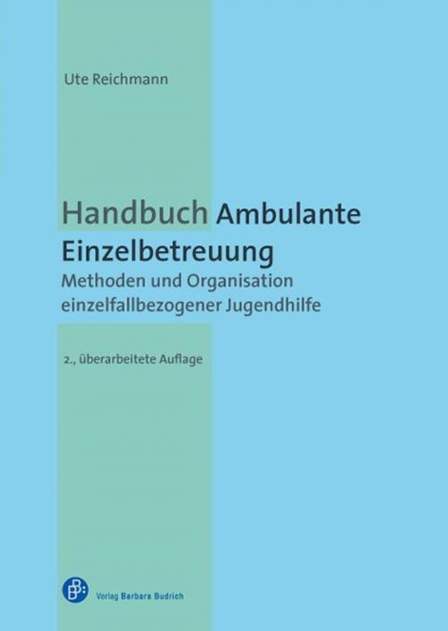 Cover of the book Handbuch Ambulante Einzelbetreuung by Ute Reichmann, Verlag Barbara Budrich