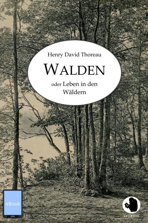Cover of the book Walden by Henry David Thoreau, apebook Verlag