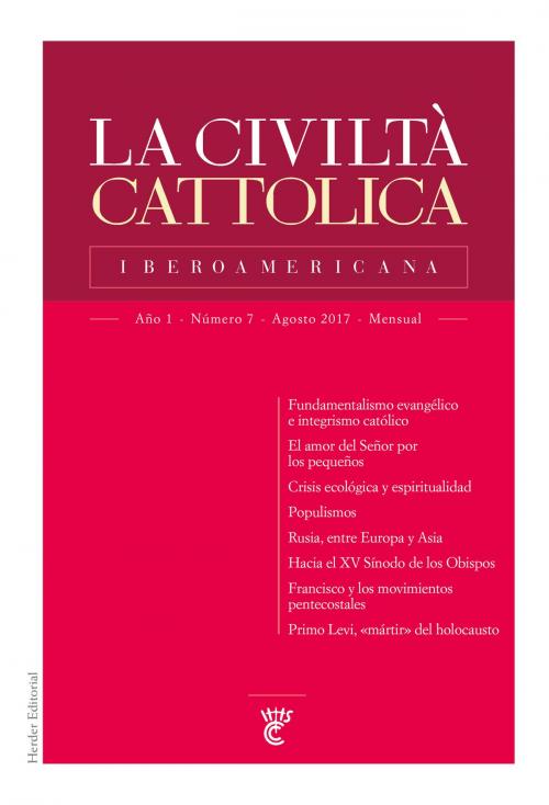 Cover of the book La Civiltà Cattolica Iberoamericana 7 by Varios Autores, Herder Editorial